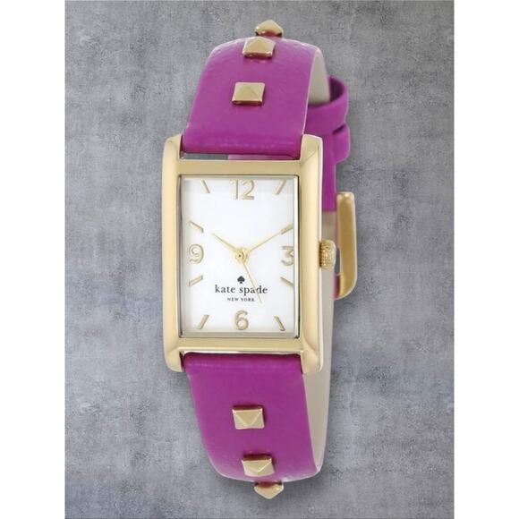 Kate Spade New York Women's Baja Rose Pyramid Watch 1YRU0244 - Picture 1 of 9